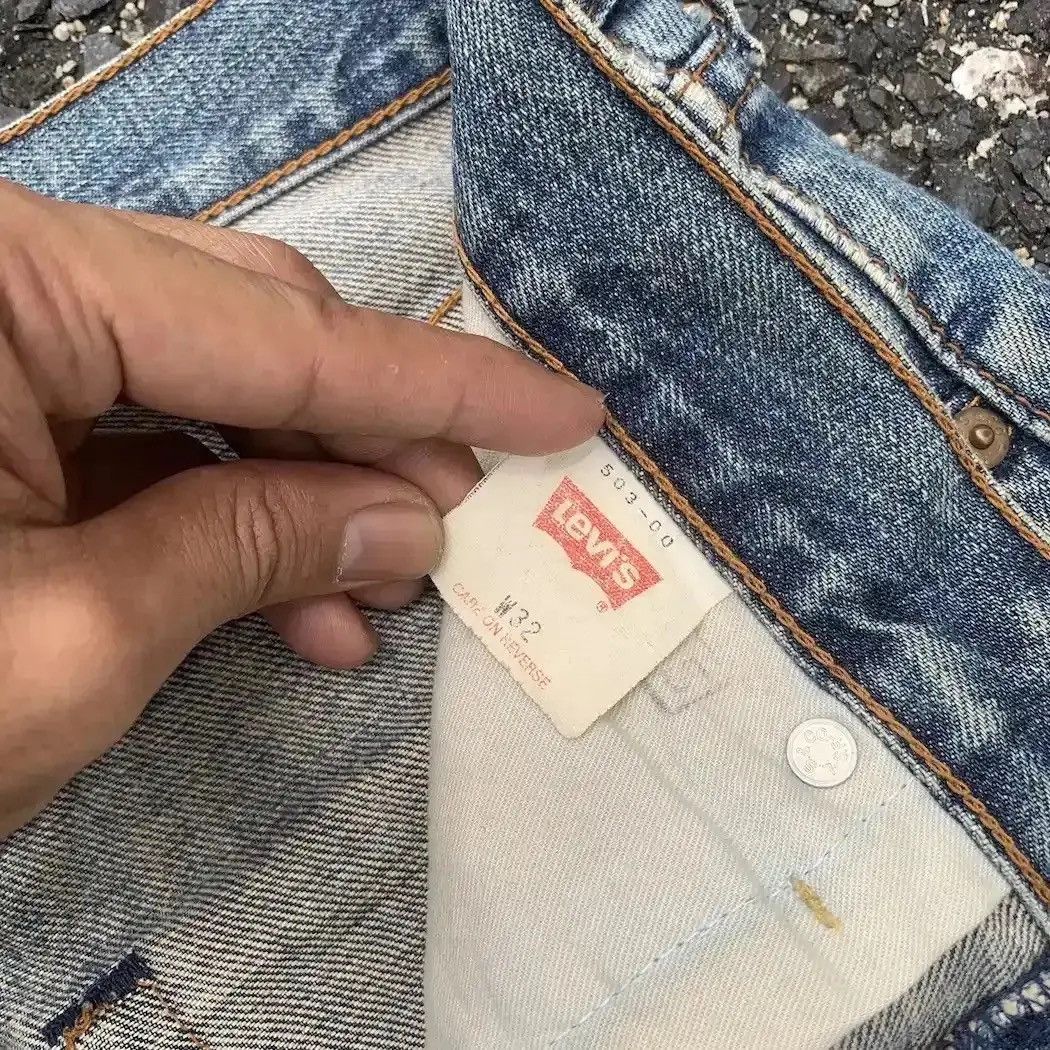 Levi's 1990’s Vtg Levi’s Jeans 32x32 SunFaded DistressedDenim Pants Size US 32 / EU 48 - 10 Thumbnail