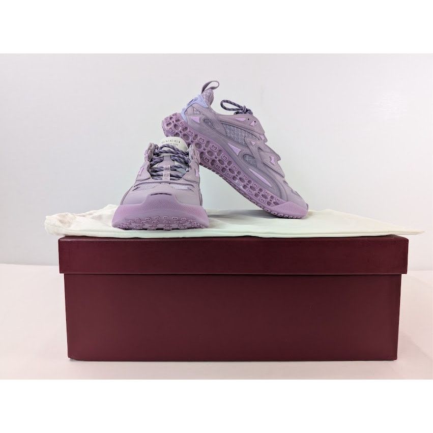 Gucci o1rshd1 Cub3d Sneaker in Purple Demetra Size US 8.5 / EU 41-42 - 20 Thumbnail