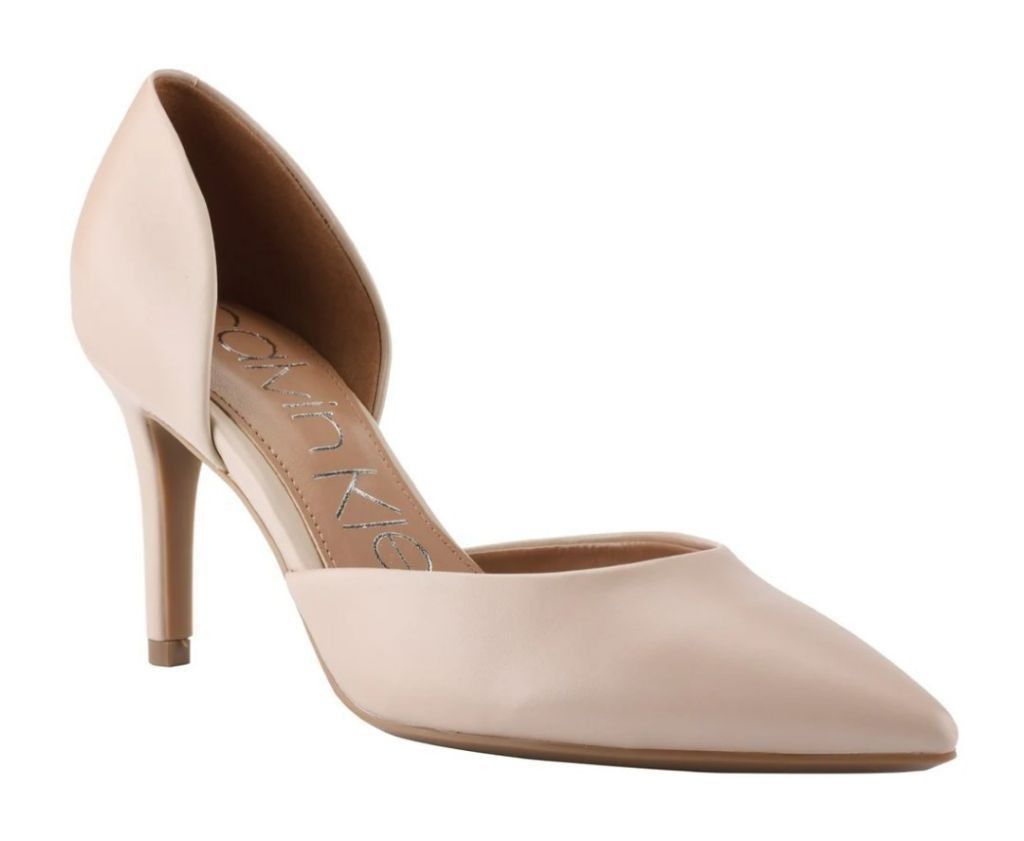 Calvin Klein Calvin Klein Leather Gloria Pump Size 6.5 Size US 6.5 / IT 36.5 - 1 Thumbnail