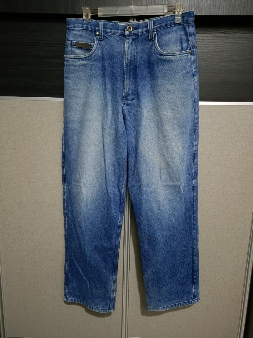 Karl Kani Y2K Karl Kani Baggy Light Wash Jeans (W32 L42) Size US 32 / EU 48 - 1 Thumbnail