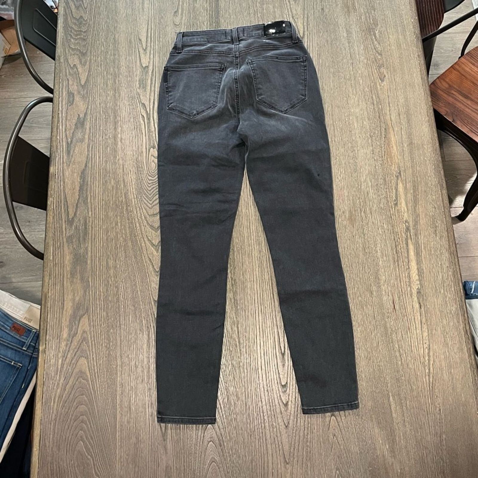 Paige NWT Paige Flaunt Curvy Jeans Bombshell Dark Magnet Size 27 Size 27" / US 4 / IT 40 - 10 Thumbnail