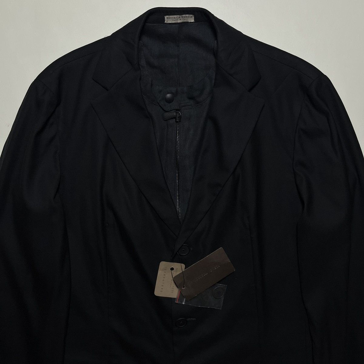 Bottega Veneta Bottega Veneta Multi-layered Wool Blazer Jacket Size 48R - 2 Thumbnail
