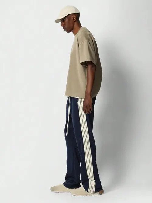 Japanese Brand Flare fit casual pants drawcords Size US 30 / EU 46 - 3 Thumbnail