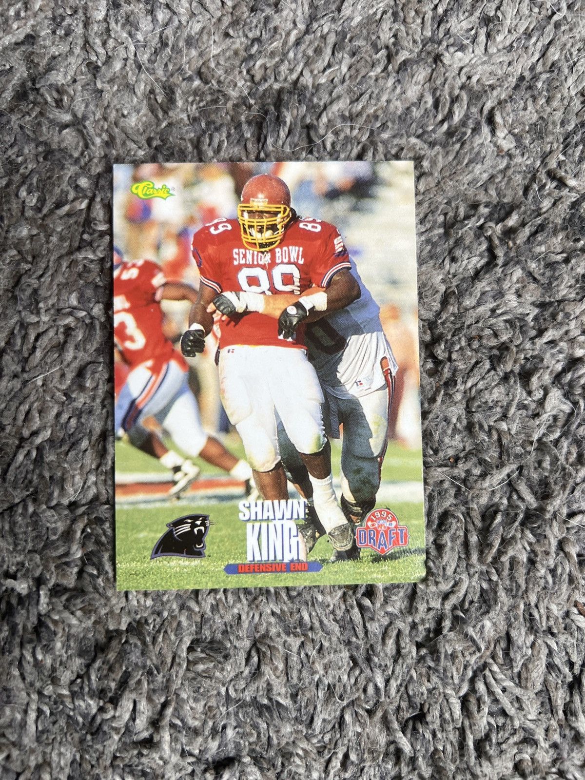 NFL 1995 Classic #95 Shawn King Card Size ONE SIZE - 1 Thumbnail