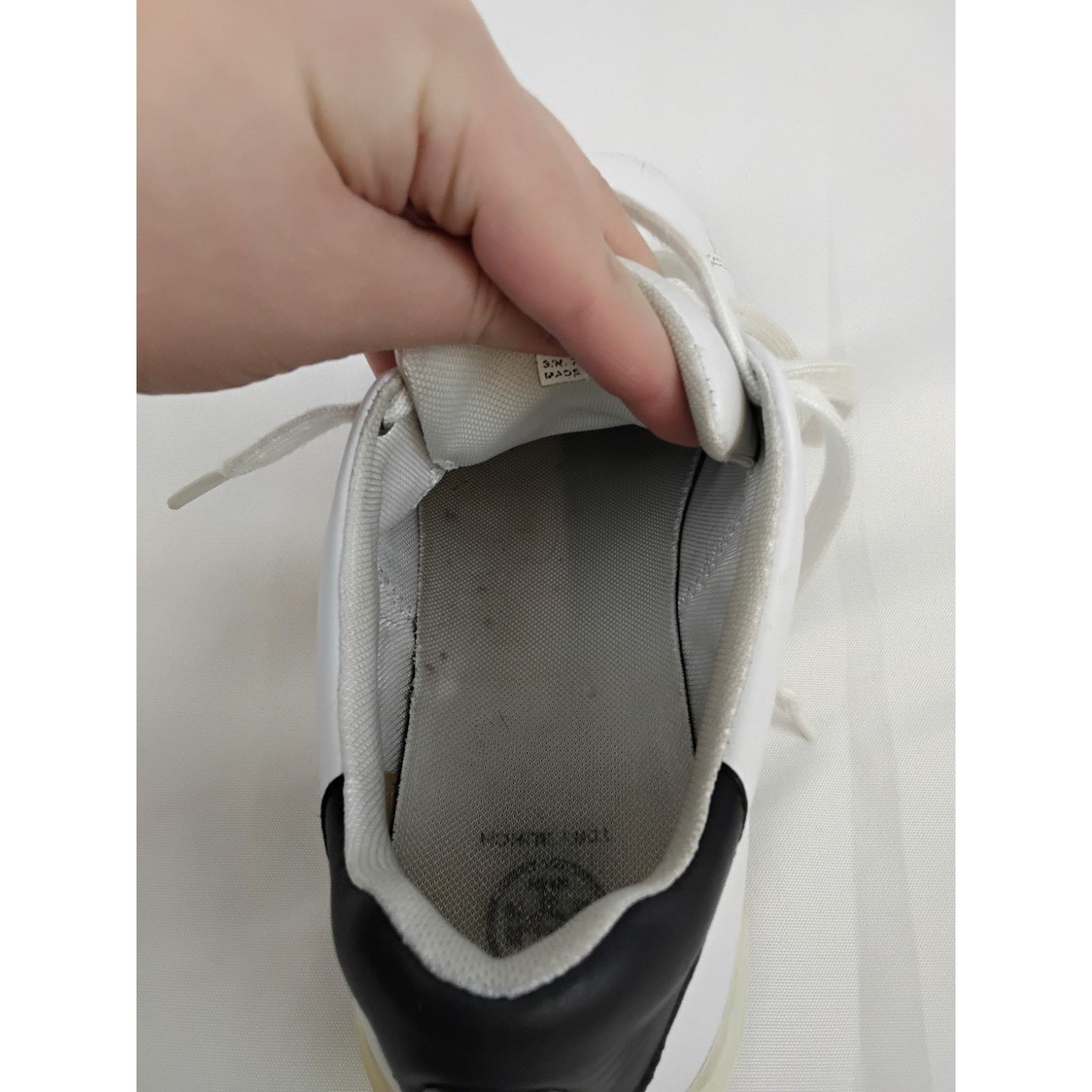 Tory Burch Tory Burch Howell Court Sneakers Men's 10M White Leather Size US 10 / EU 43 - 13 Thumbnail