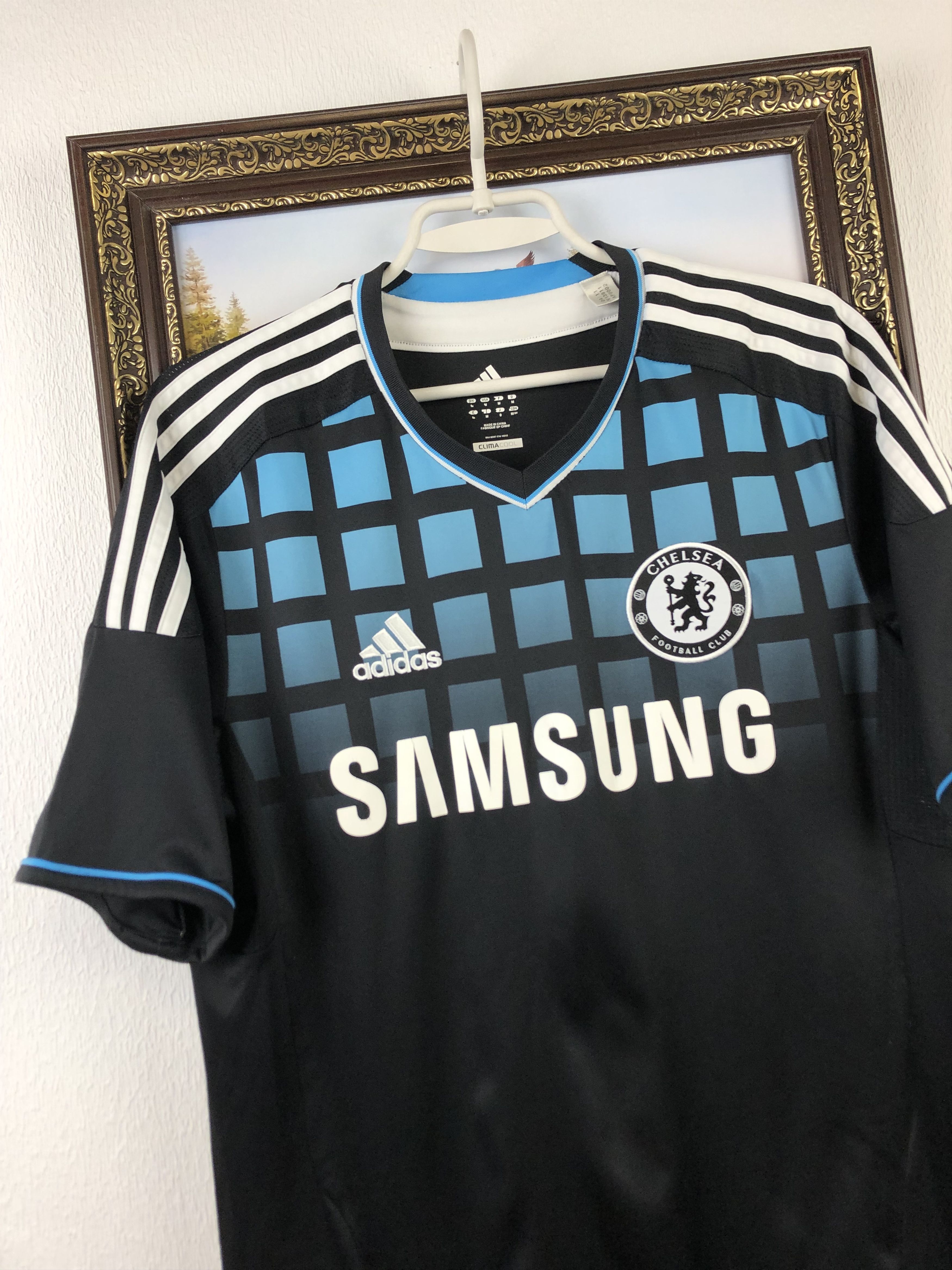 Adidas Chelsea Away football shirt 2011 Soccer Jersey Adidas Rare Size US M / EU 48-50 / 2 - 3 Thumbnail