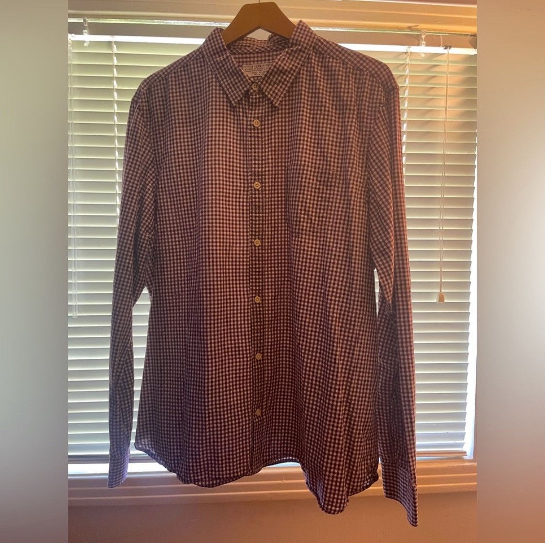 Allsaints All Saints Red Plaid Long Sleeve Button Down Size US XXL / EU 58 / 5 - 1 Thumbnail