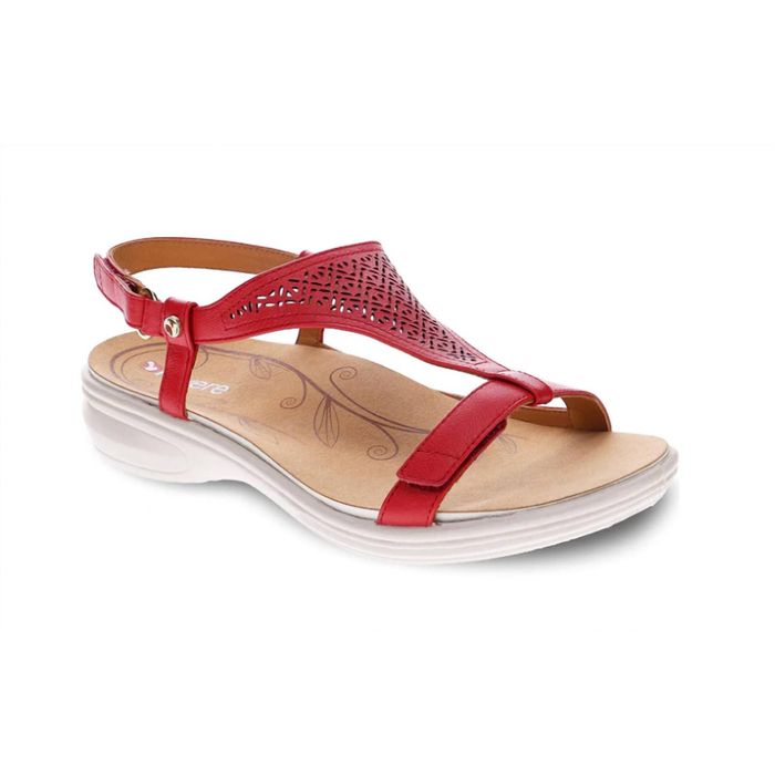 Designer REVERE Santa Fe Back Back Strap Sandals In Summer Red | Grailed