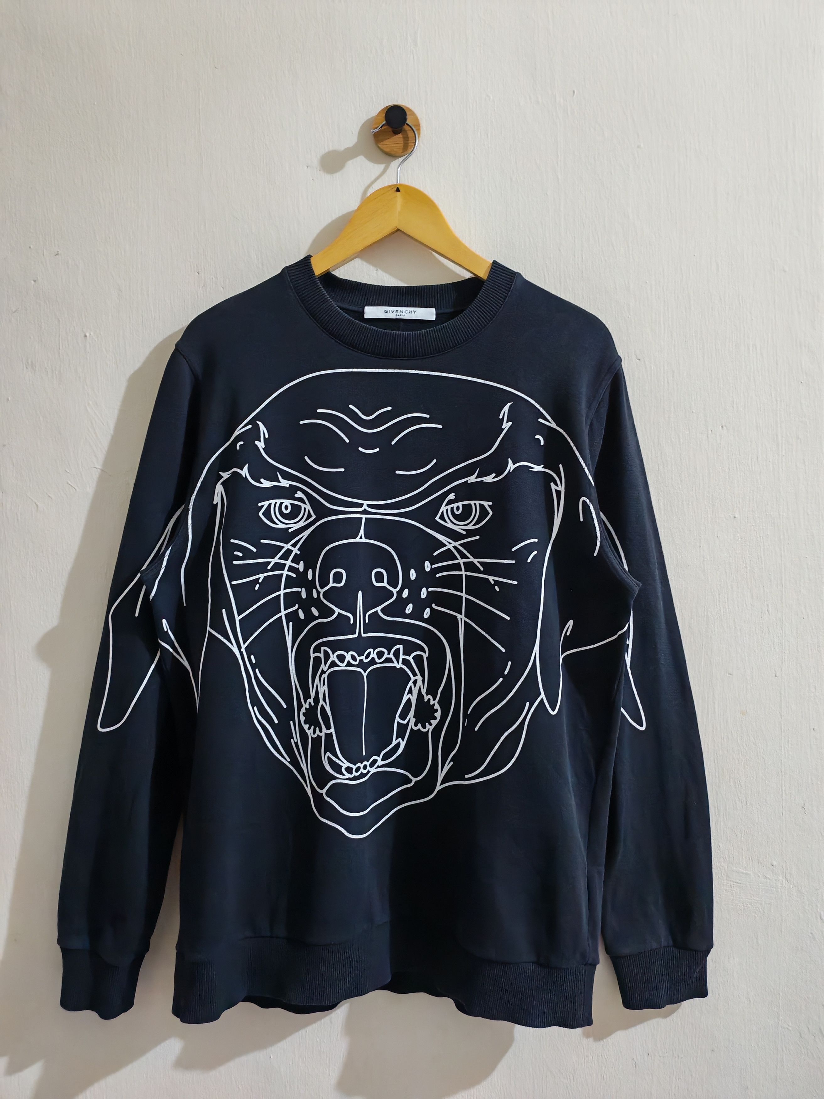 Givenchy Givenchy Rottweiler Sweatshirt Size US S / EU 44-46 / 1 - 1 Thumbnail