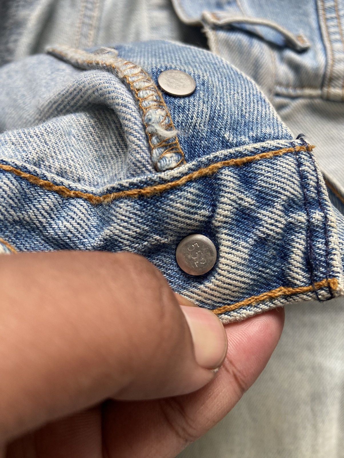 Levi's × Levi's Vintage Clothing Vintage 1980’s Levis 501xx Redline Rindem Denim Pants Size US 34 / EU 50 - 4 Thumbnail