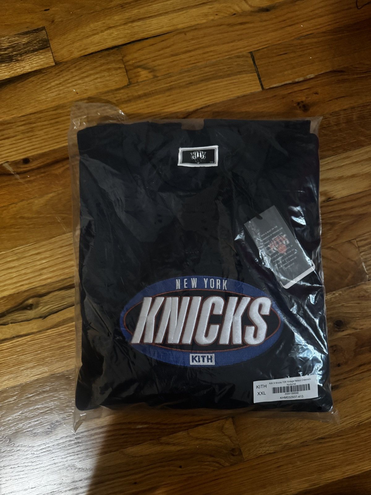 Kith × NBA Kith knicks y2k vintage nelson crewneck - Nocturnal Size US XXL / EU 58 / 5 - 2 Thumbnail
