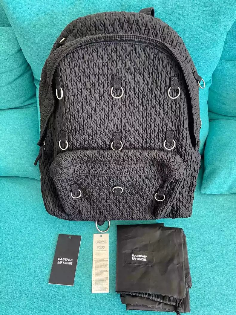 Raf Simons X Eastpak 19aw woven hoop backpack