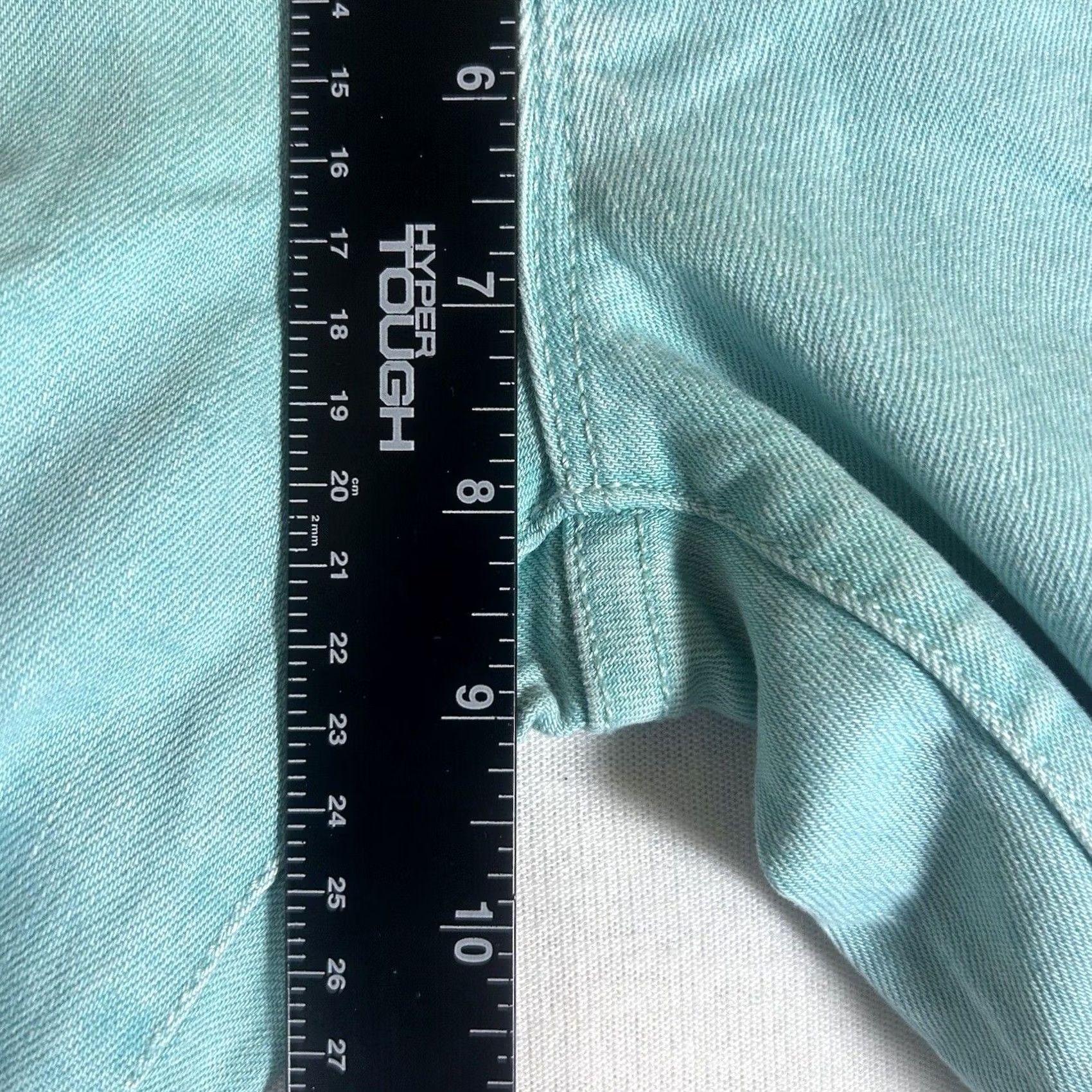 J.Crew J. Crew Toothpick Ankle Jeans Womens 26 Mint Green Mid Rise Stretch Denim Size 26" / US 2 / IT 38 - 7 Thumbnail
