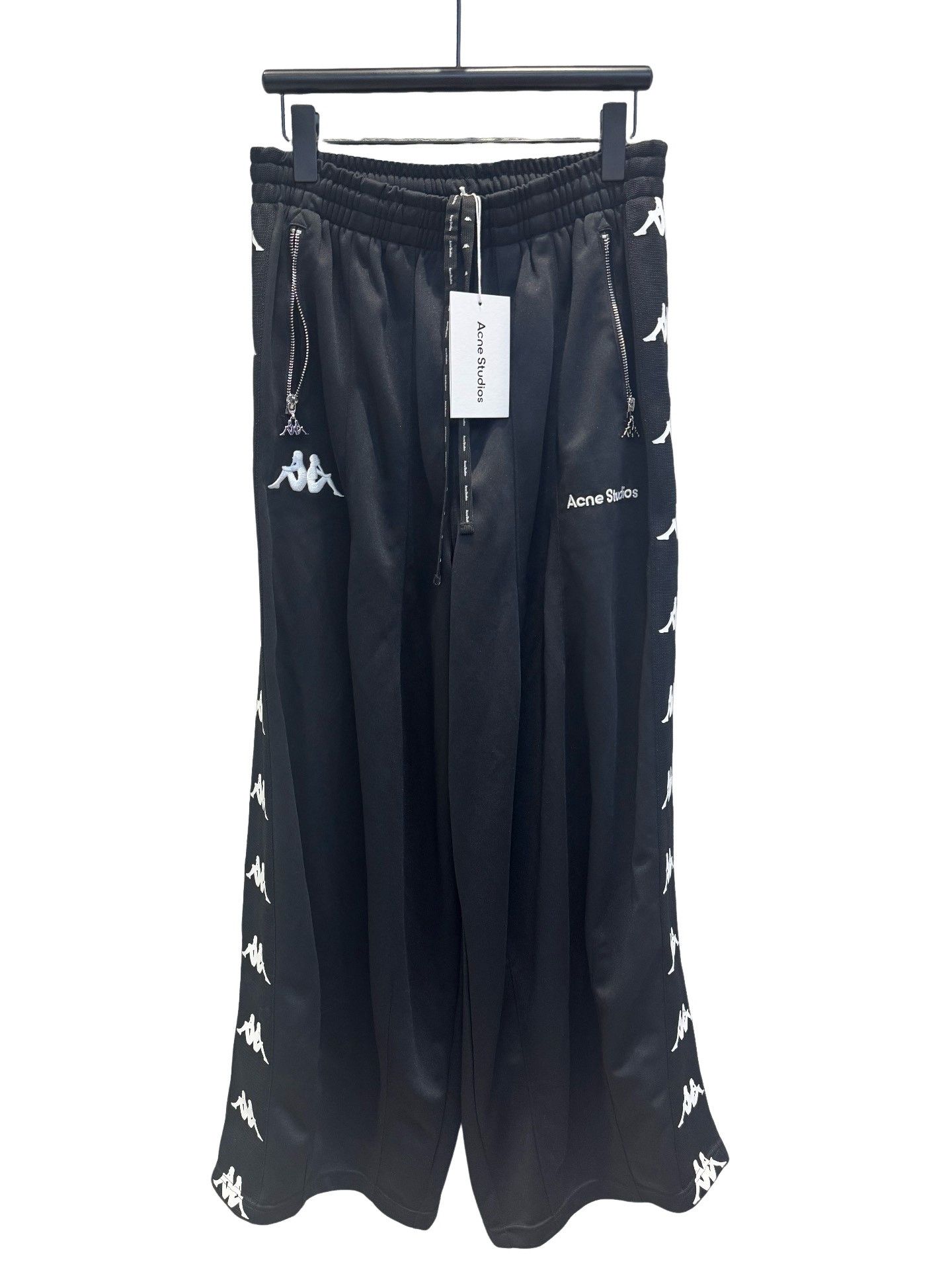 Acne Studios Acne Studios x Kappa Logo Tape Sweatpants Size S Size US 30 / EU 46 - 1 Thumbnail