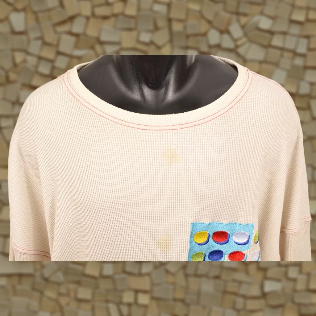 Adidas Adidas HCAP Ambri Piotta Swiss Hockey Vintage Waffle Sweatshirt XL Ivory Men XS? Size US XL / EU 56 / 4 - 1 Thumbnail