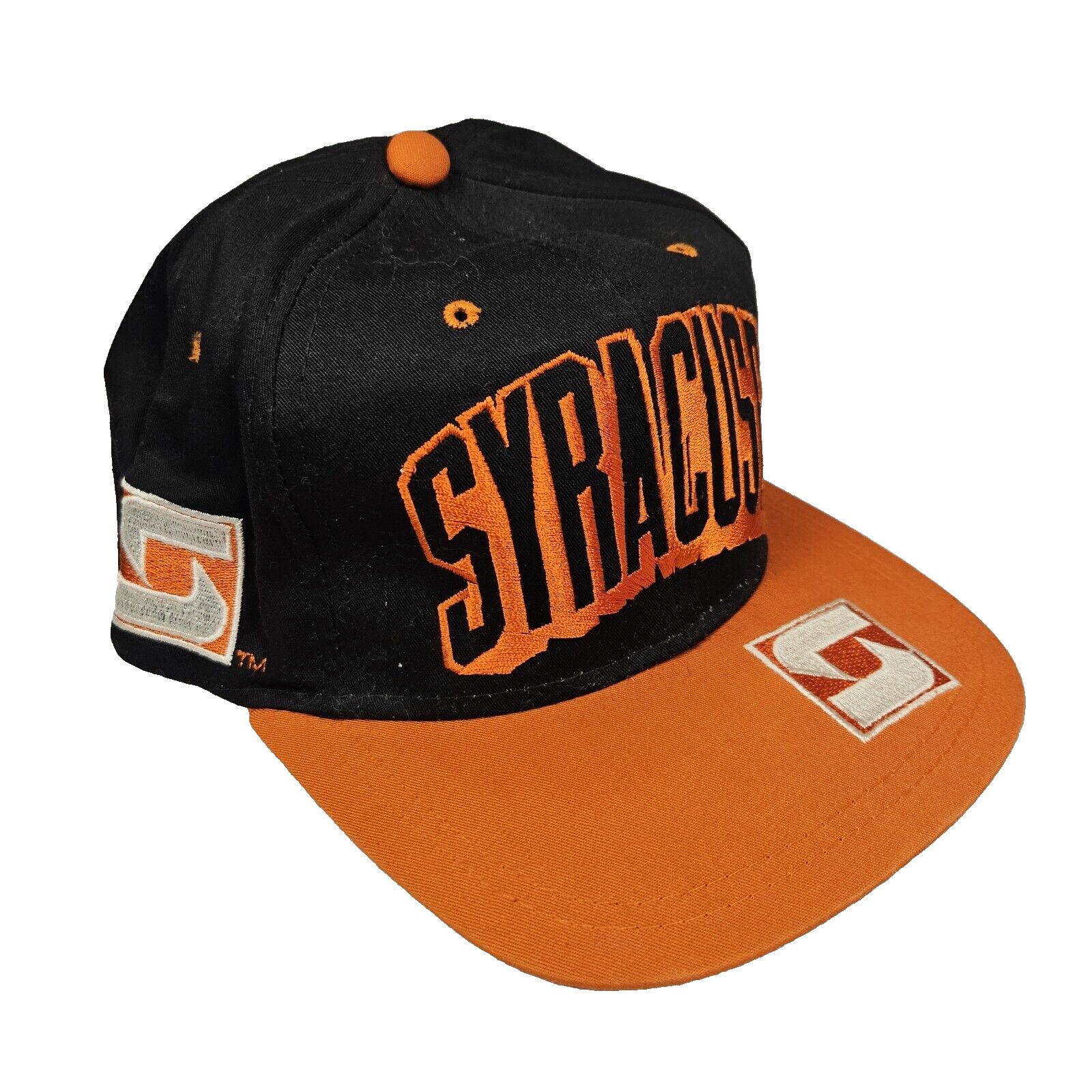 Vintage VTG Syracuse University Orangemen Snap Back Hat Boy America Size ONE SIZE - 1 Thumbnail