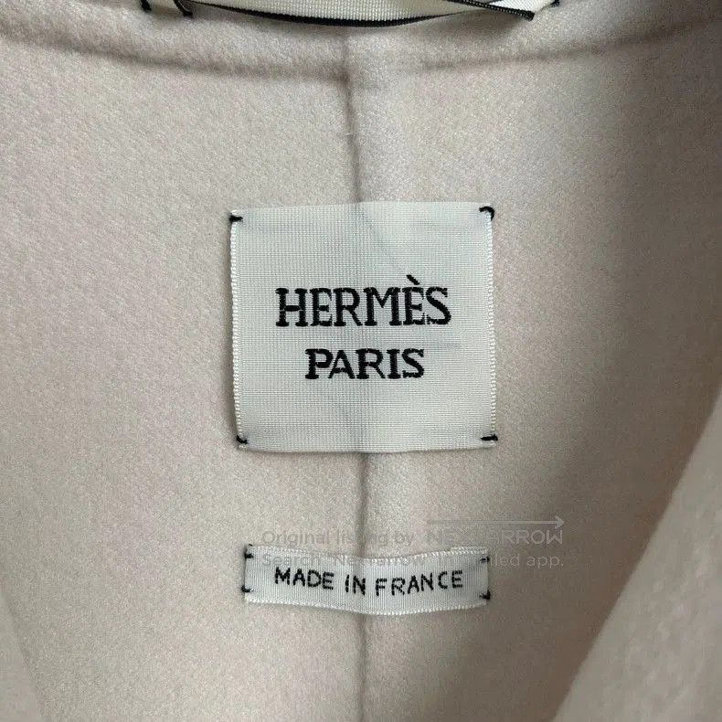 Hermes Hermes Beige Cashmere Lapel Coat. Size US XS / EU 42 / 0 - 4 Thumbnail