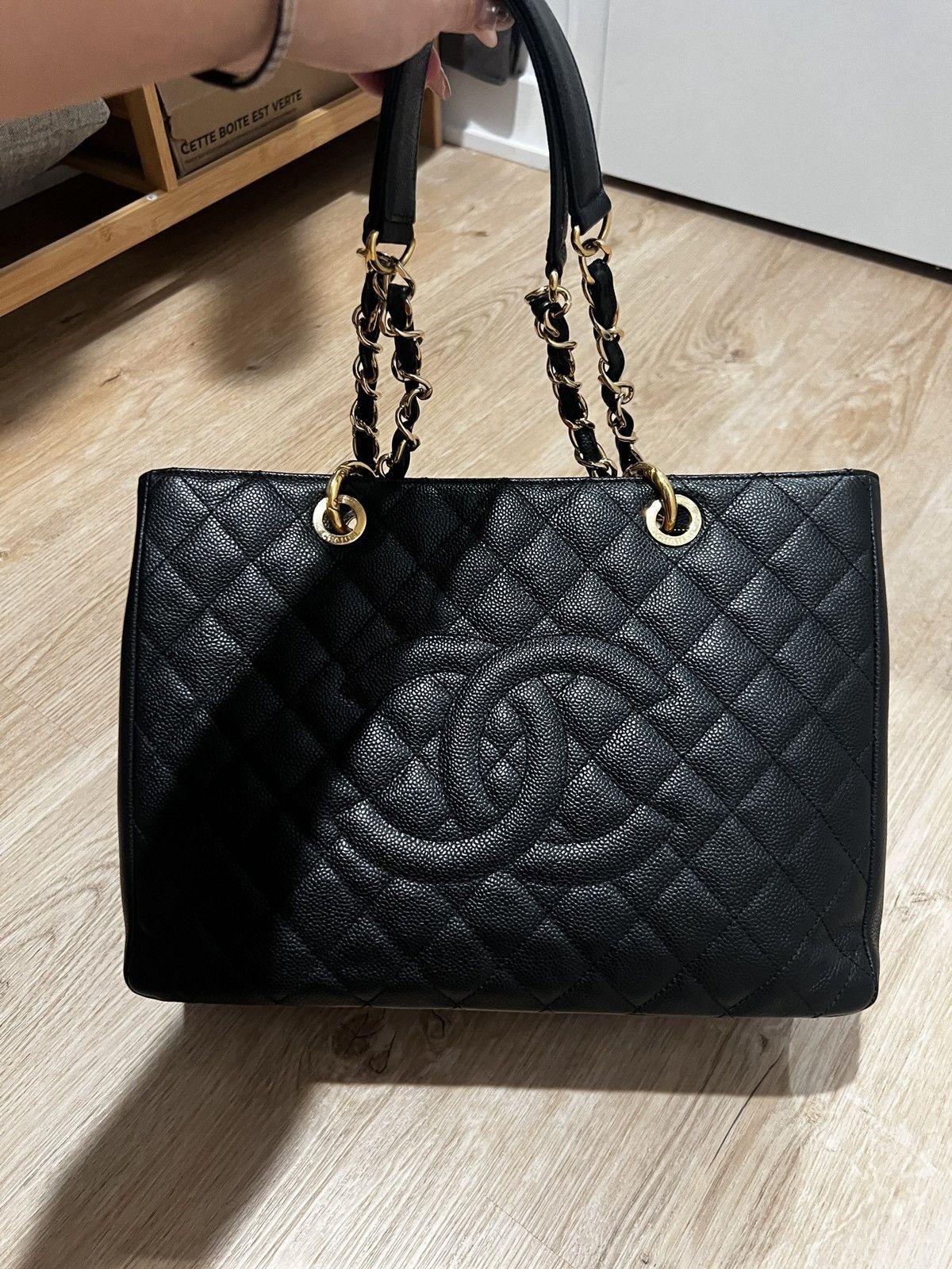 Chanel Chanel GST Grand Shopping Tote Bag Grailed