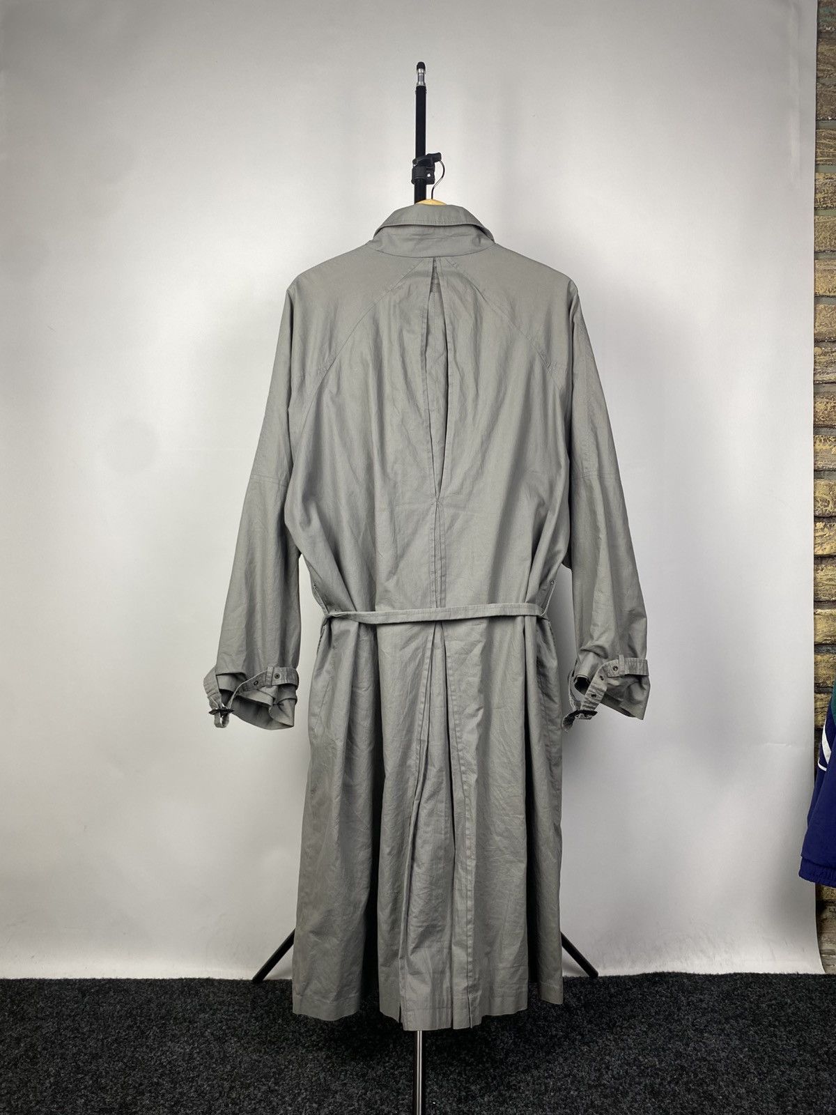 Avant Garde Vintage 80s YSL Trench Coat Luxury Old Money