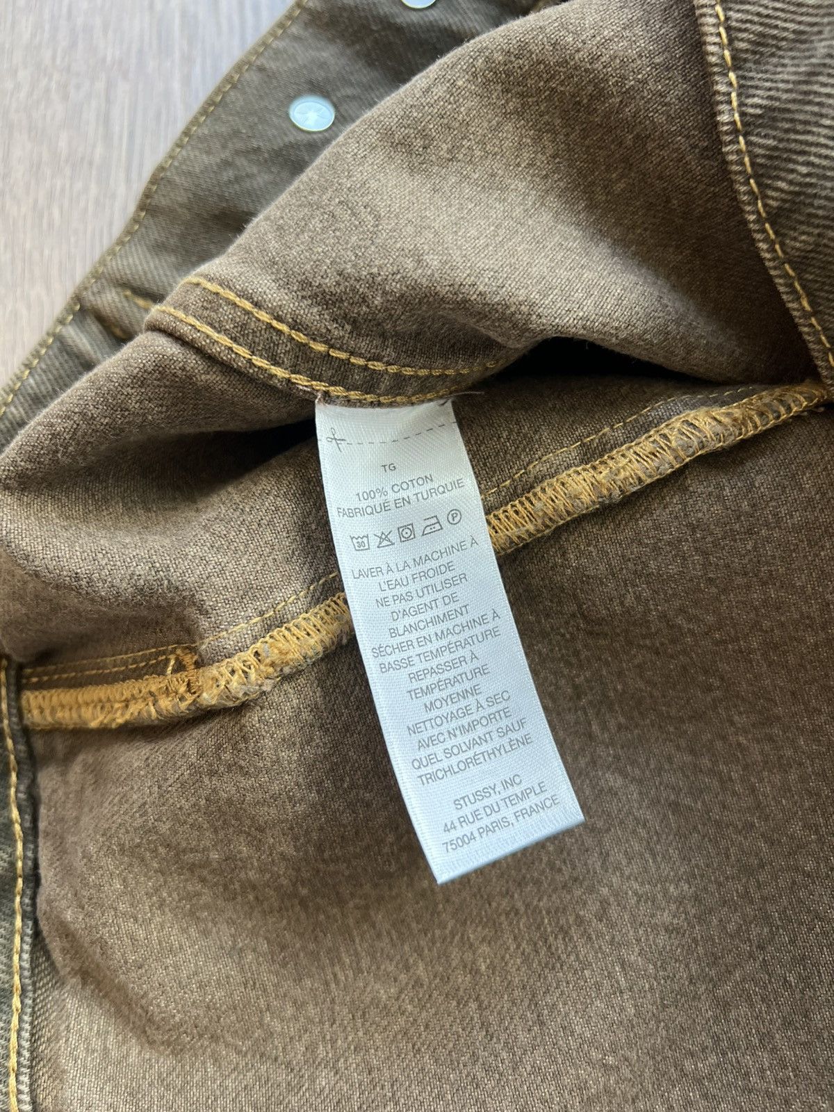 Stussy Stussy Denim Trucker Jacket Brown XL Size US XL / EU 56 / 4 - 8 Thumbnail