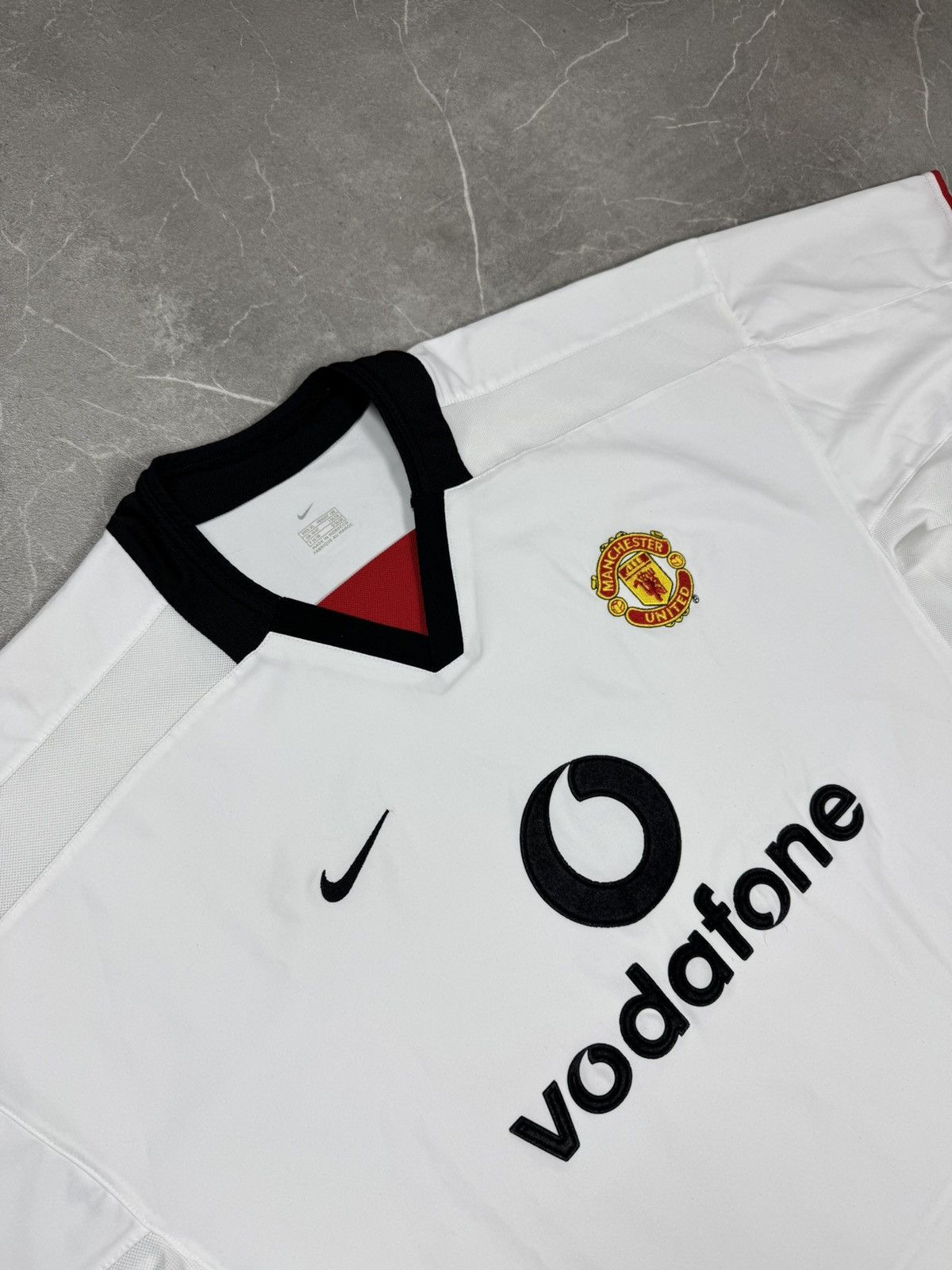 Nike Nike 2002-03 MANCHESTER UNITED SHIRT TRIKOT XL Size US XL / EU 56 / 4 - 2 Thumbnail