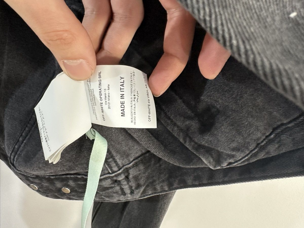 Off-White Off Whote Denim Jacket Impression Size US S / EU 44-46 / 1 - 8 Thumbnail
