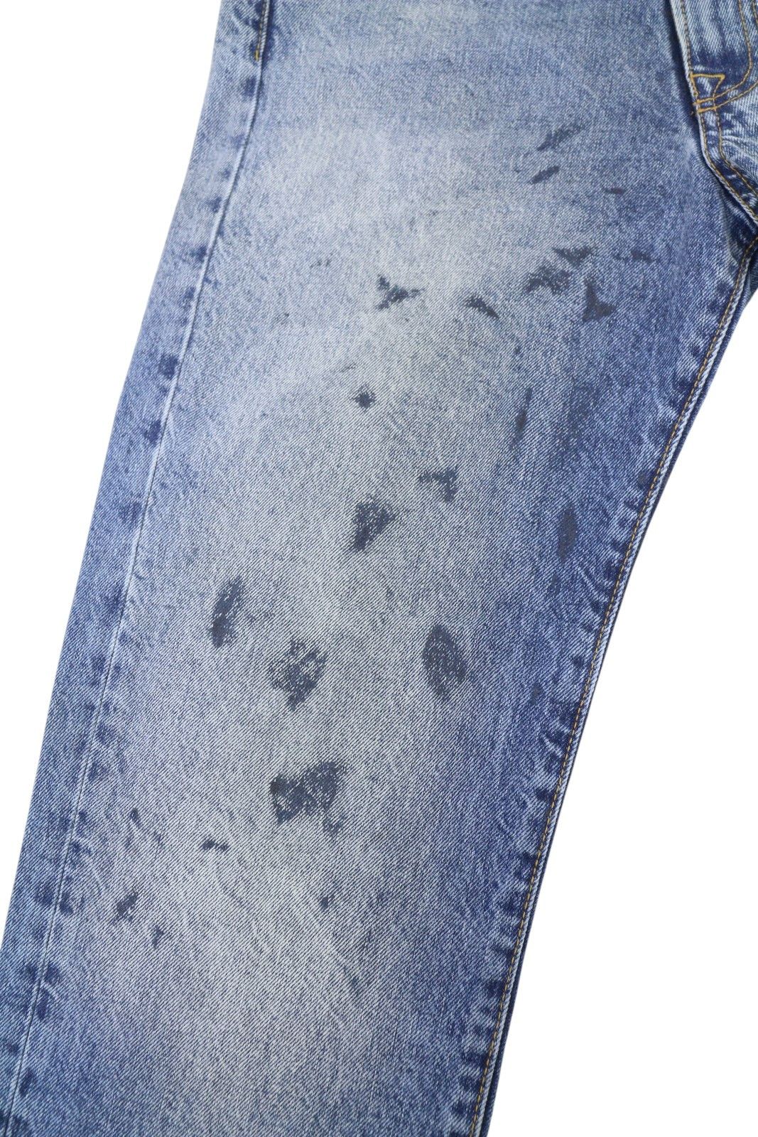 R13 BOYFRIEND 26 Jasper Cropped Blue PF25 Jeans 87188 Size 26" / US 2 / IT 38 - 11 Thumbnail
