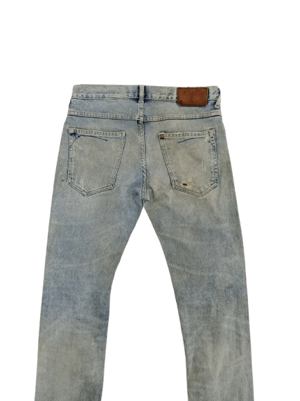 H&M H&M Distressed Jeans Slim Fit Nice Style Size US 30 / EU 46 - 4 Thumbnail