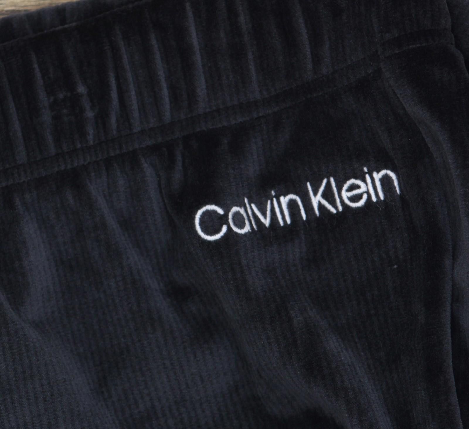 Calvin Klein New Calvin Klein Soft Pajama Lounge Pants Qp3291o Black Xl Size 40" / US 18 - 4 Thumbnail