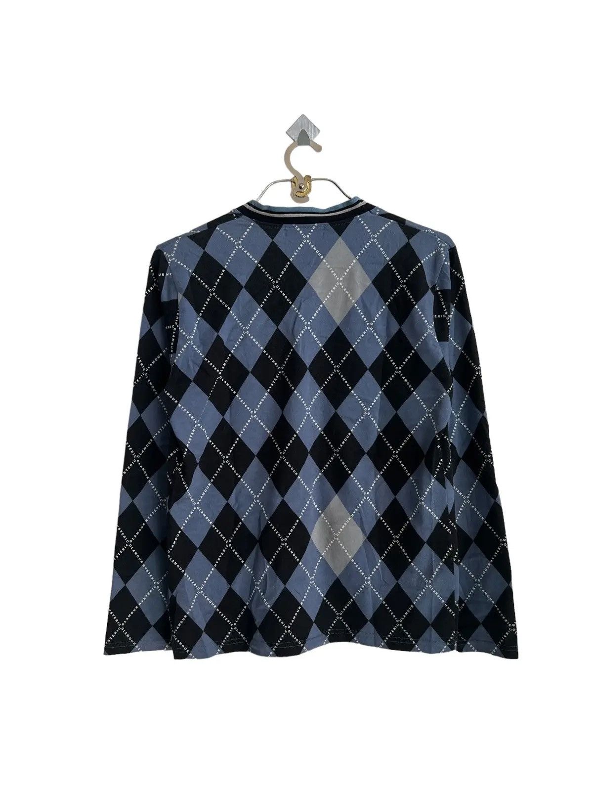 Vintage Hysteric Diamond Cult Jacquard Button Cardigan