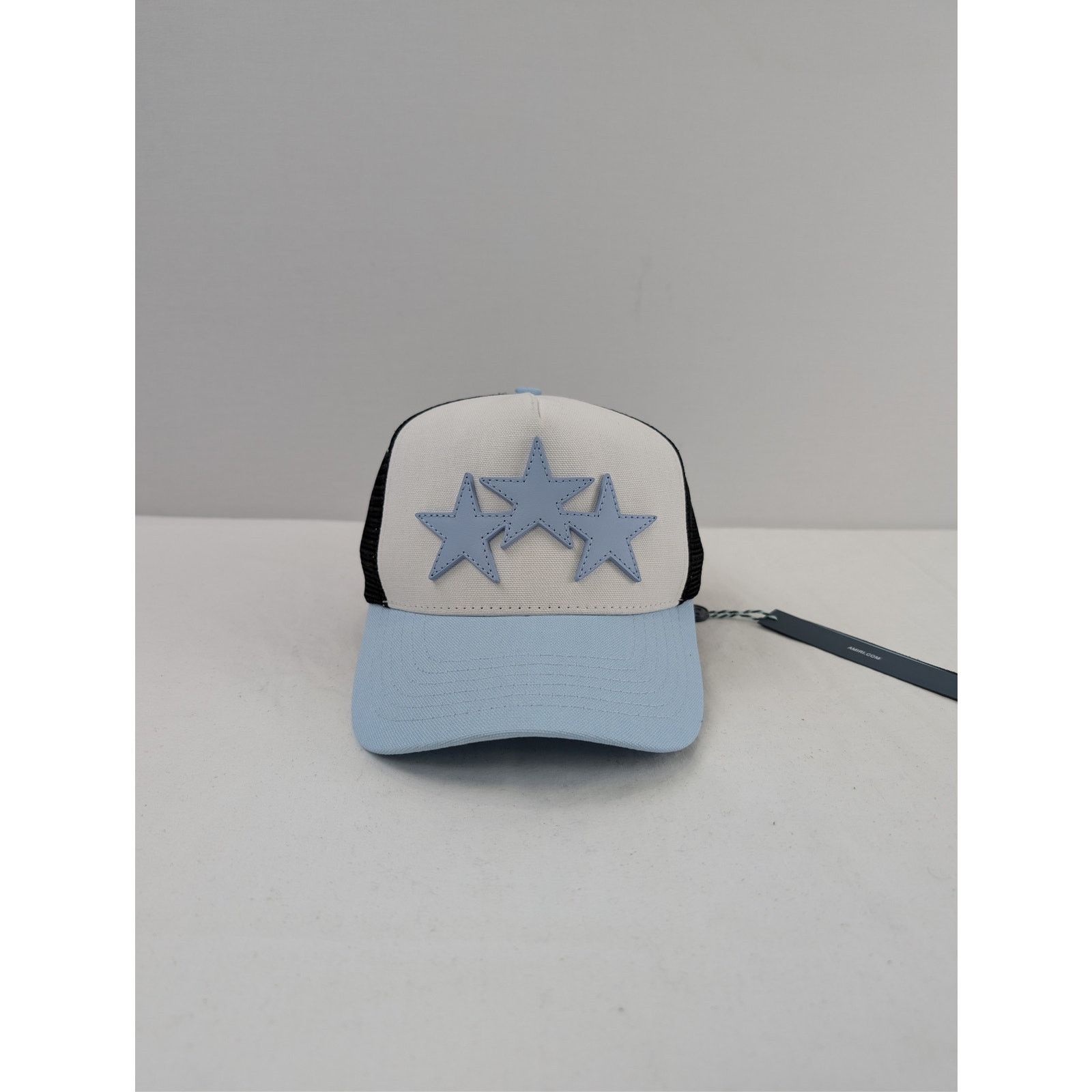 Amiri o1rshd1 Size: OS / 3 Star Trucker Hat / Cap in Cerulean Size ONE SIZE - 1 Thumbnail