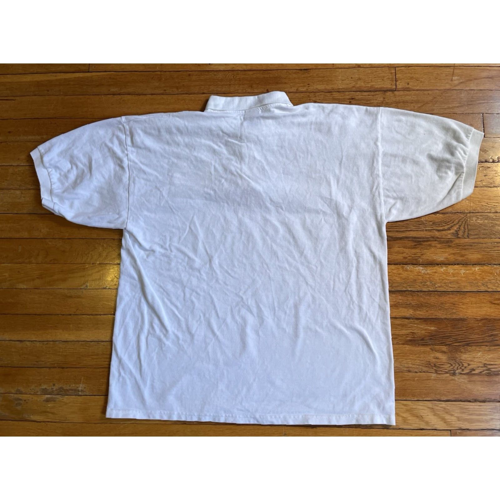 Gildan City of New York Parks and Recreation Staff Polo Shirt Men’s XL White Size US XL / EU 56 / 4 - 7 Thumbnail