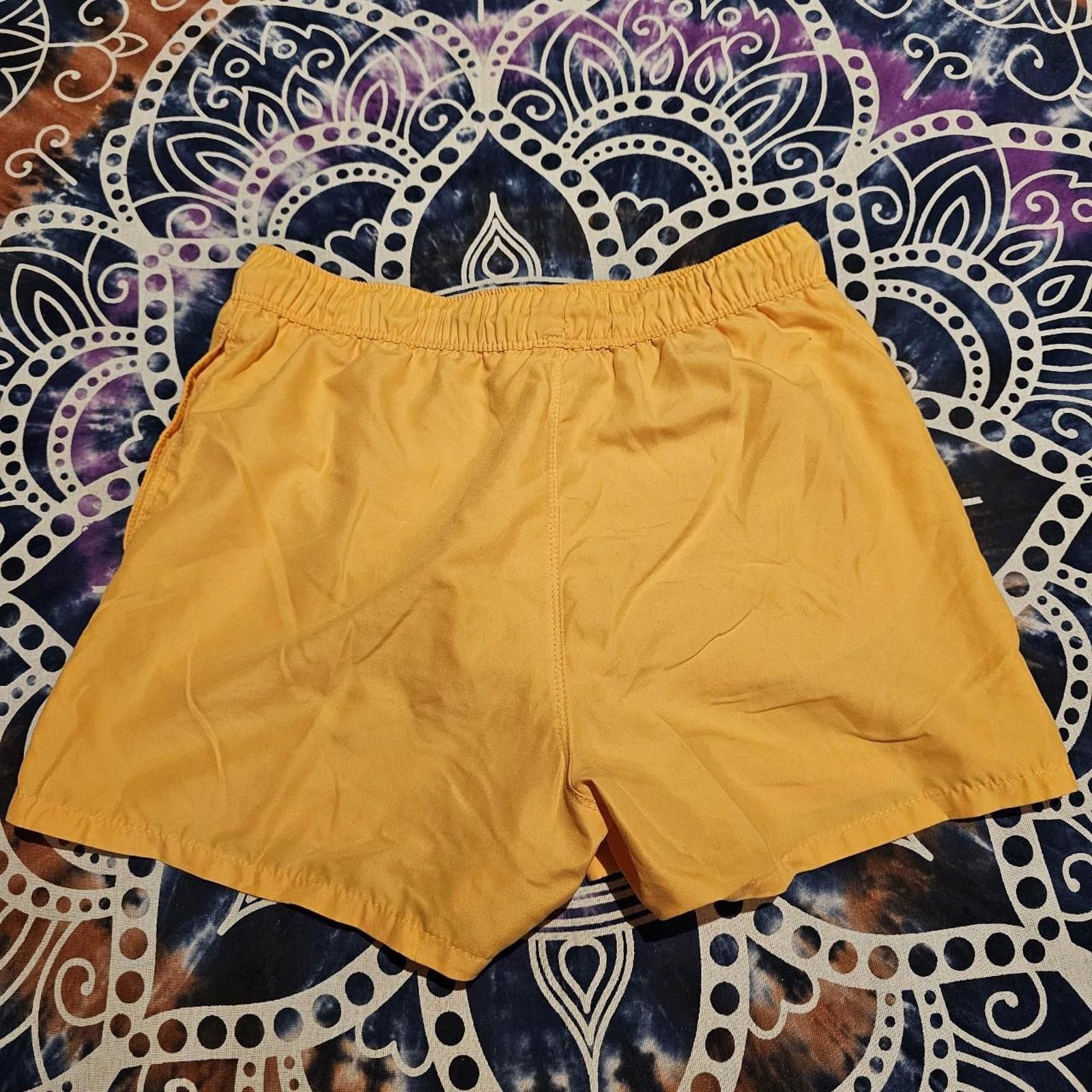 Asos ASOS Men's Yellow Swim Trunks Size US 32 / EU 48 - 5 Thumbnail