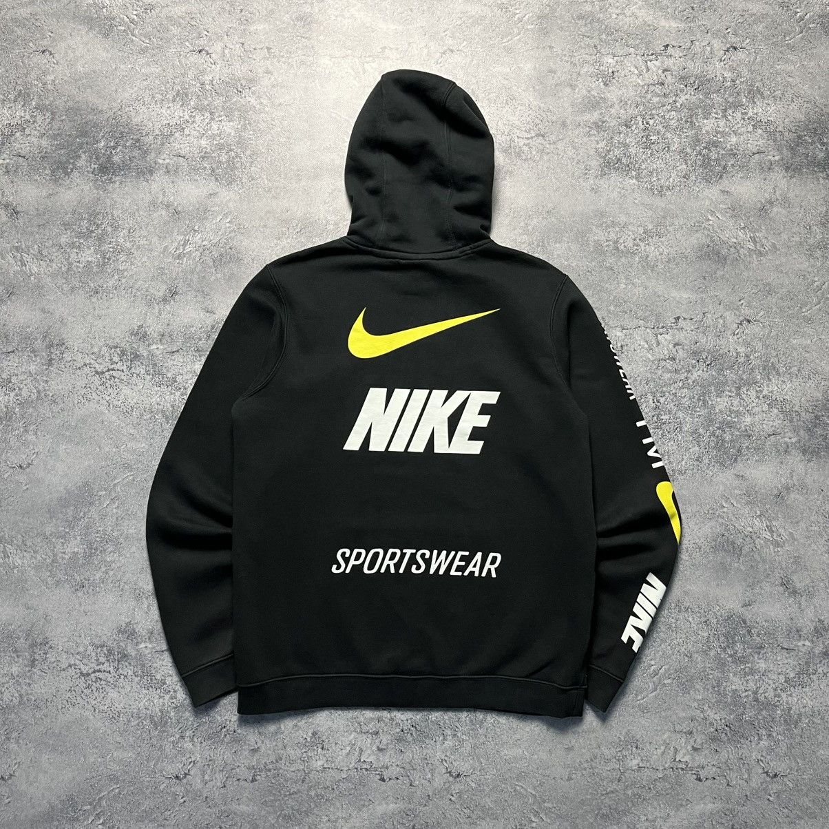 Nike Nike Sportswear TM NSW Hoodie Big Swoosh Logo Y2K Streetwear Size US S / EU 44-46 / 1 - 7 Thumbnail