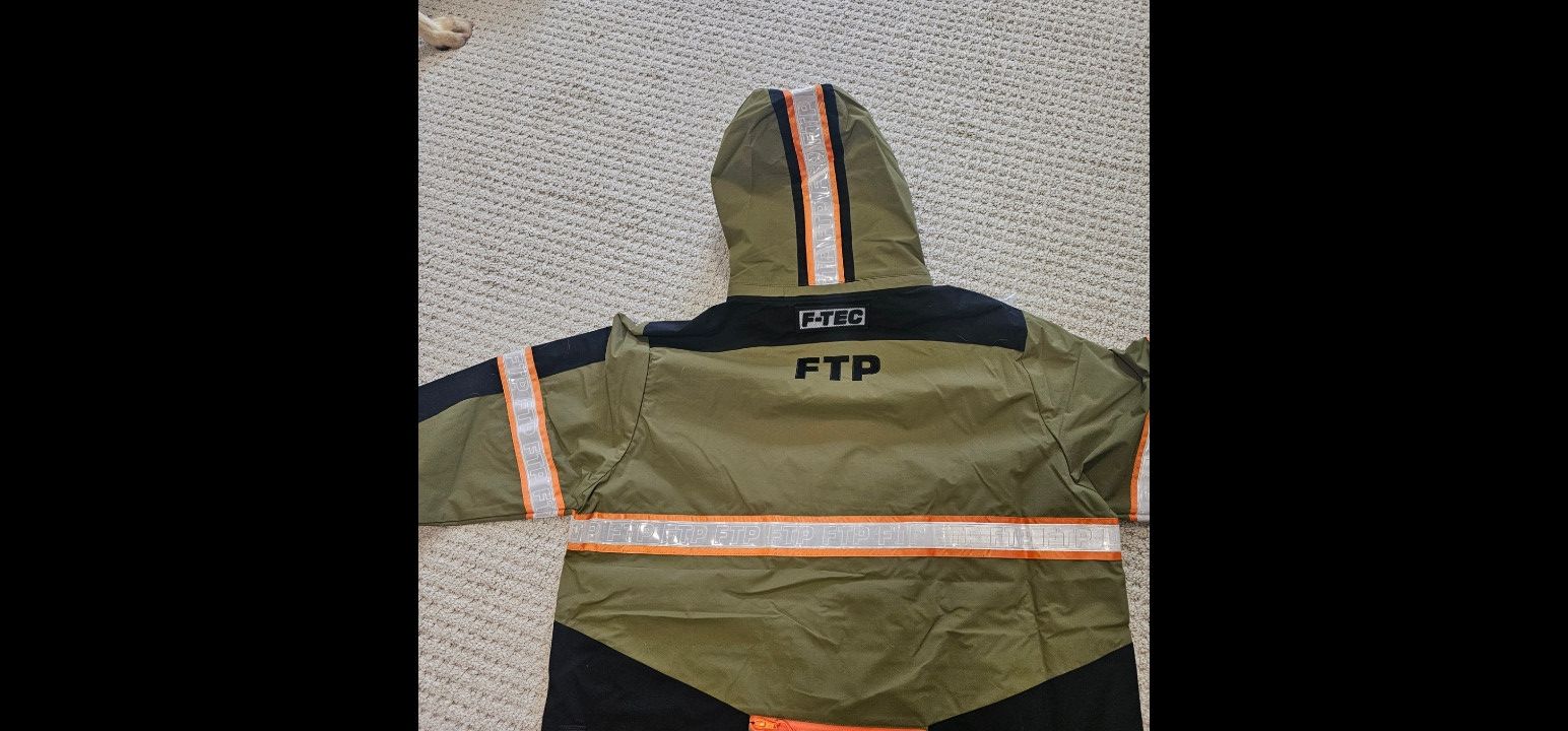 Fuck The Population F-TEC HI VIS JACKET(OLIVE) Size US XL / EU 56 / 4 - 4 Thumbnail