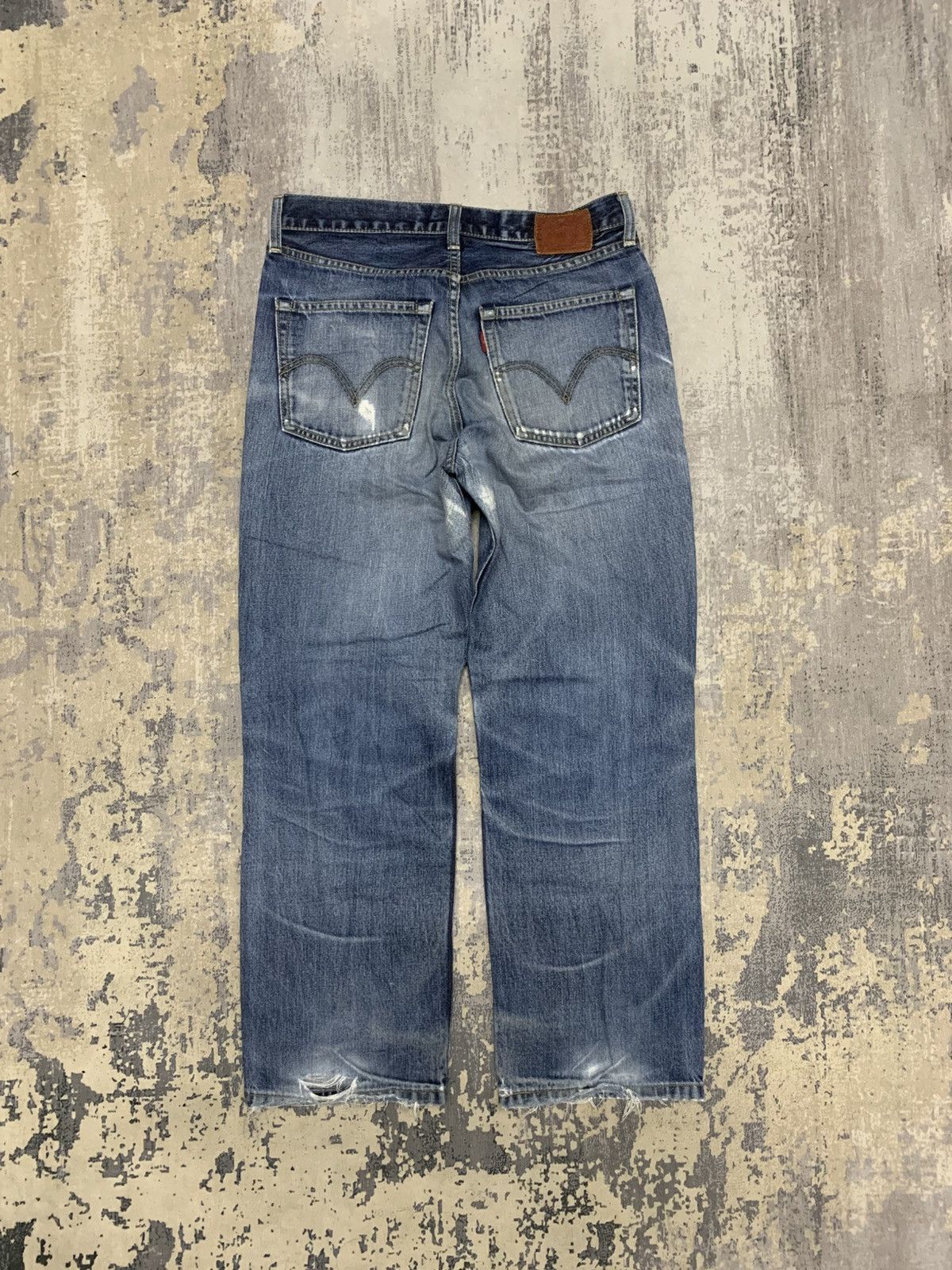 Levi's Vintage Levis 502 Distressed Denim Jeans Size US 30 / EU 46 - 11 Thumbnail