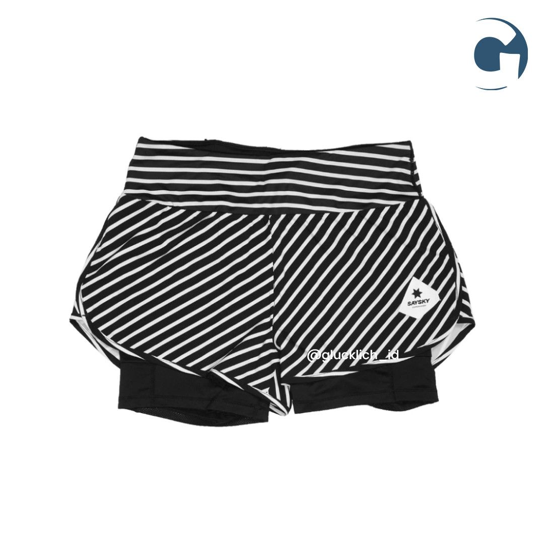Other Saysky, W Stripe Pace 2 in 1 Shorts 3" Size US 29 - 1 Thumbnail
