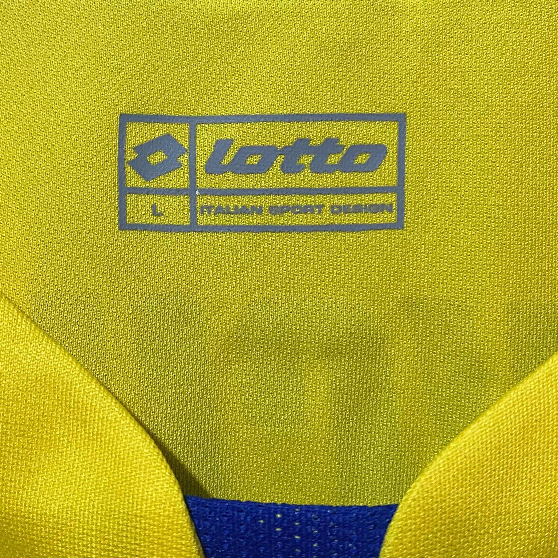 Lotto Sport Ukraine World Cup 2006 Home Jersey Andriy Shevchenko Size US L / EU 52-54 / 3 - 5 Thumbnail