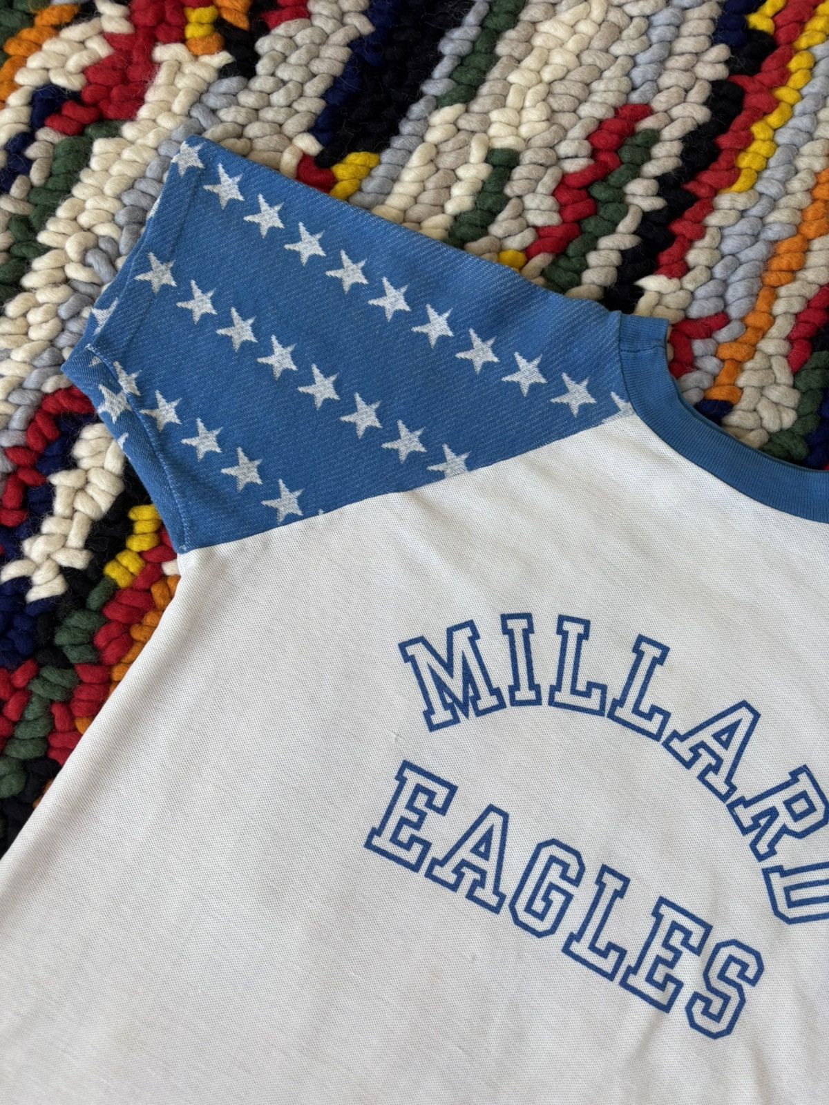 Vintage 1970s Vintage Tee Shirt Spell-out Size US M / EU 48-50 / 2 - 3 Thumbnail