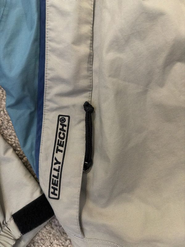 Helly Hansen Men's Jacket Raincoat Windbreaker M Hooded Beige Waterproof Size US M / EU 48-50 / 2 - 5 Thumbnail