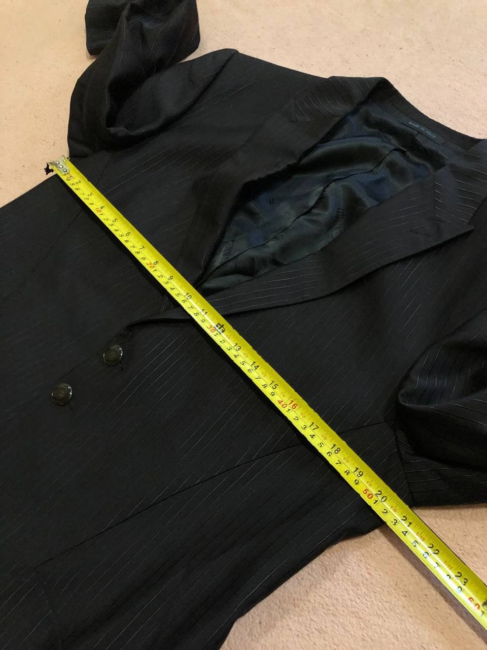 Carlo Pignatelli Classic Suits Black Vintage Carlo Pignatelli Y2K Size 40R - 8 Thumbnail