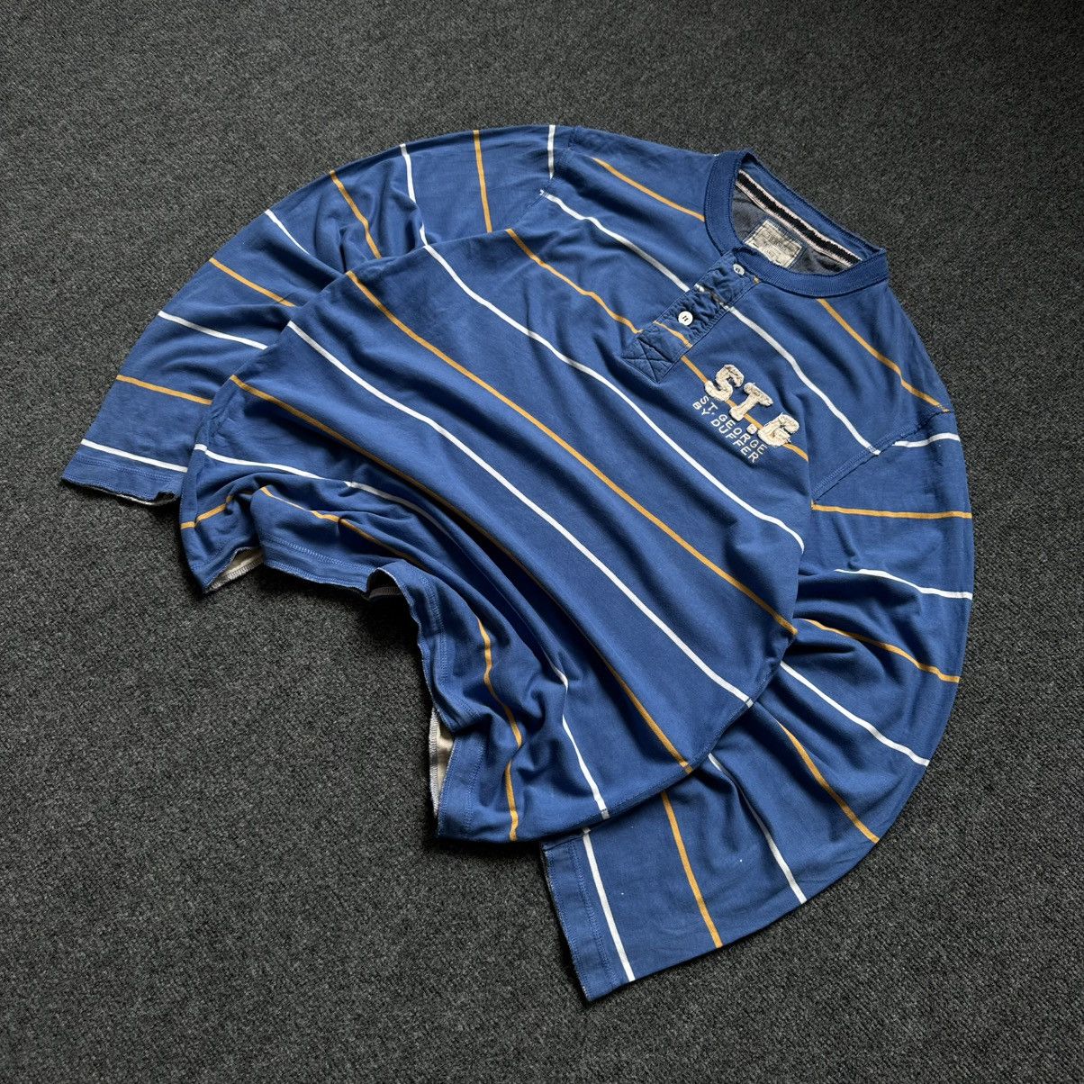 Grundens VTG Mans Stripped Long-sleeve T-shirts St.George Size XL 00s Size US XL / EU 56 / 4 - 3 Thumbnail