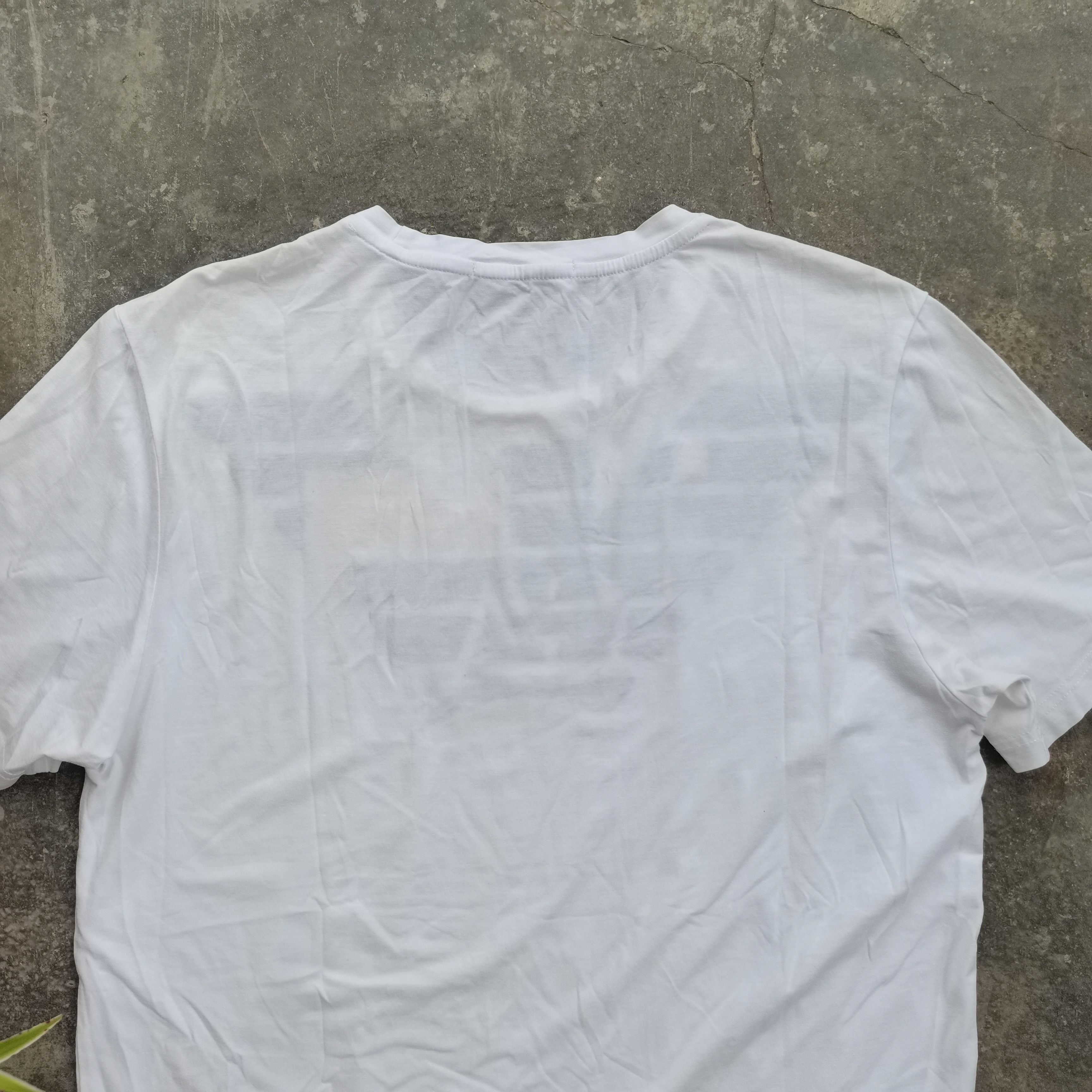 Emporio Armani × Giorgio Armani × Vintage Emporio Armani White Tee Size US L / EU 52-54 / 3 - 5 Thumbnail