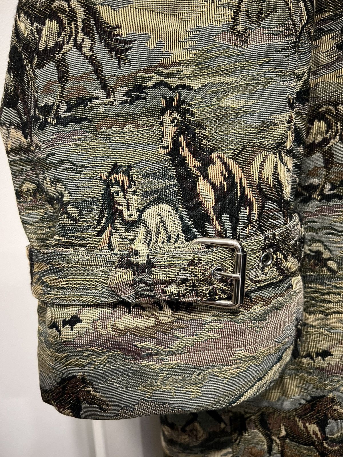 Celine Celine MILITARY PARKA WITH CAMARGUE TAPESTRY Size US L / EU 52-54 / 3 - 9 Thumbnail