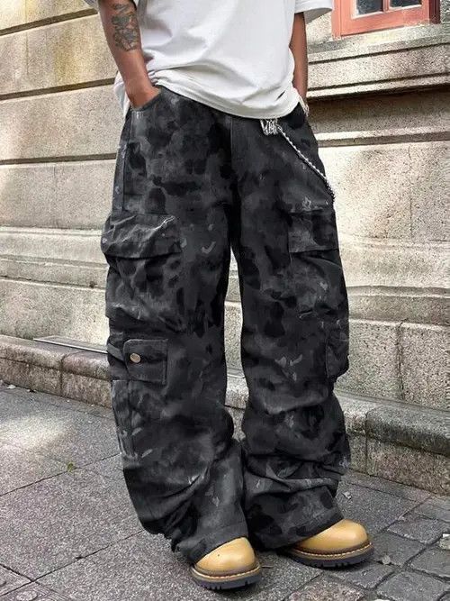 Japanese Brand RETRO Cargo Y2K Pants Size US 36 / EU 52 - 1 Thumbnail