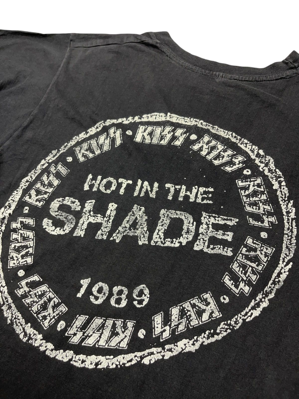 Band Tees × KISS × Vintage Vintage 1989 Kiss Hot In The Shade Tour T-shirt Size US XL / EU 56 / 4 - 8 Thumbnail