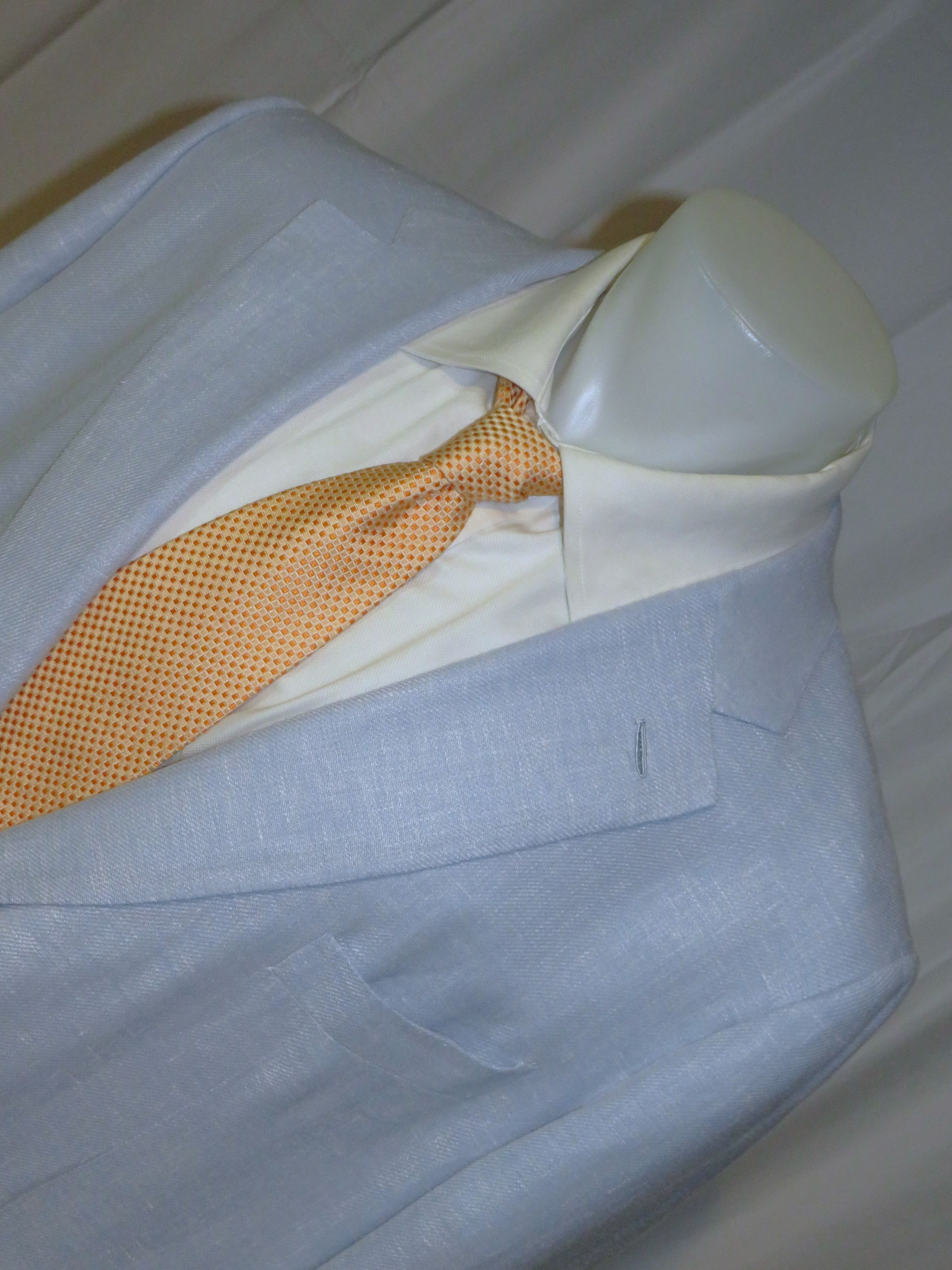 Ermenegildo Zegna Su Misura Couture Seafoam Current Silk Blend Sport Coat 50R Size 50R - 4 Thumbnail