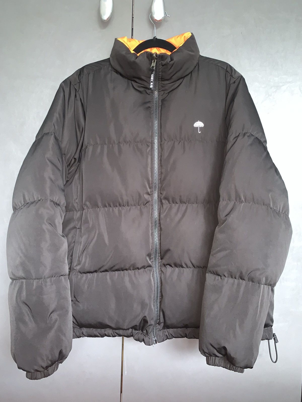 Helas Helas reversible black and orange down puffer jacket Size US S / EU 44-46 / 1 - 1 Thumbnail