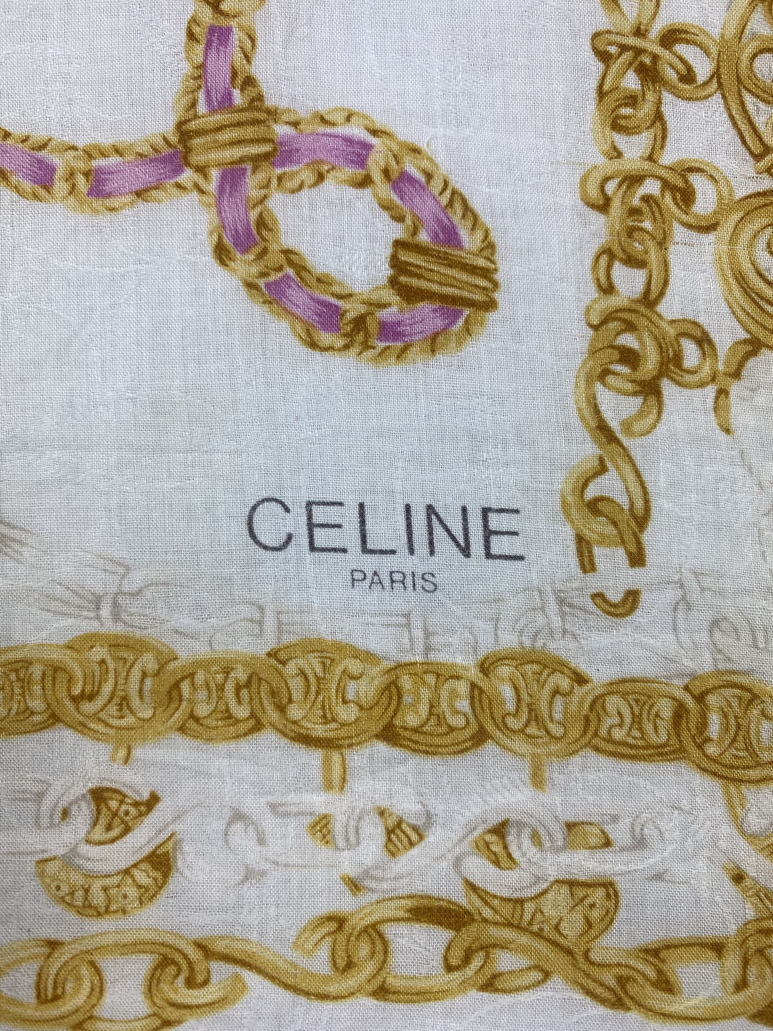 Celine Celine Handkerchief / Bandana / Neckerchief Size ONE SIZE - 5 Thumbnail