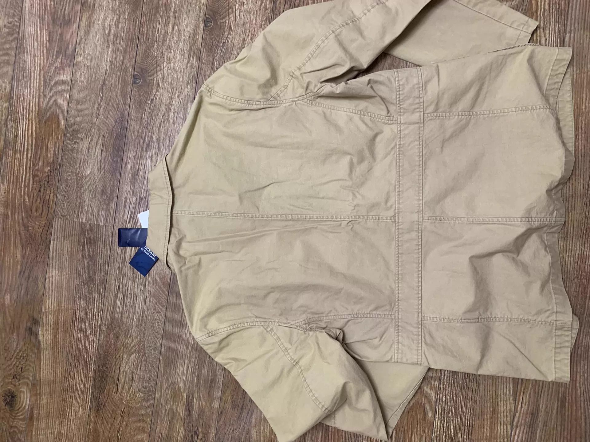 Polo Ralph Lauren RL Men's Vintage Washed Cotton 4-Pocket Jacket XL Size US XL / EU 56 / 4 - 8 Thumbnail